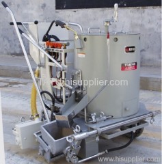 Hand push thermoplastic road marking machine