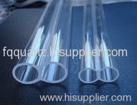 Transparent quartz tubes