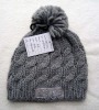 acrylic jacquard knitted hat