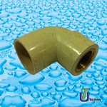 CPVC Fitting For Building(SCH40) Brass FPT 90° Elbow