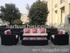 Outdoor PE rattan furniture sofa set
