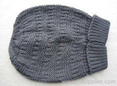 acrylic jacquard knitted hat