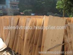 Core veneer for making plywood