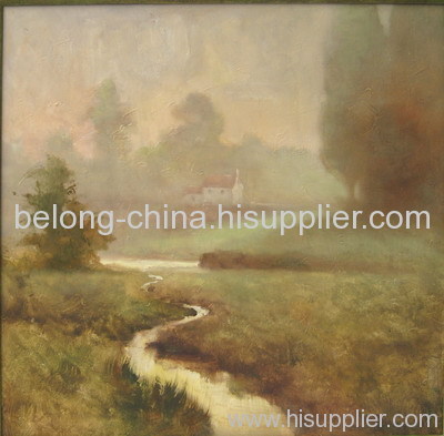 high-end landscape oil painting for home