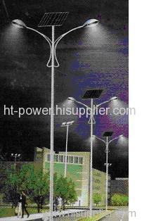 Solar street light with 55w LPS