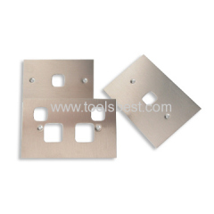OEM stainless steel stamping switch panels