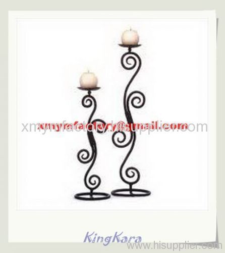 KingKara Metal Wire Candle Holders