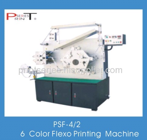 6 Colors Flexo Printing Machine 4 colors front, 2 colors back side printing