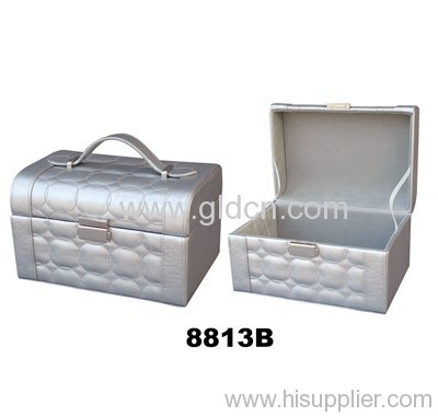 PU leather cosmetic box