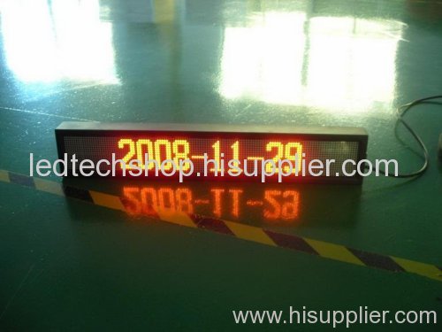 LED MOVING MESSAGE DISPLAY