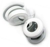 White Bluetooth Headsets
