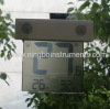 Solar window thermometer