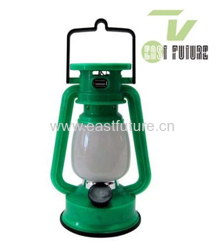 led solar camping lantern