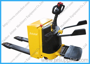 2200 lbs CDD series electric pallet truck (with handrails pedal type)