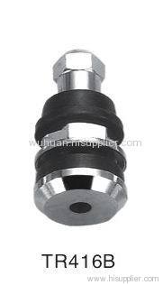 Nickel-plated tire valve