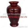 Spun Bamboo Vase, Stunning bamboo vase, Lacquer vase, pressed bamboo vase, coiled bamboo vase, rolling bamboo vase,
