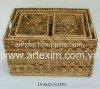 Water Hyacinth basket, bamboo basket, willow basket, wicker basket