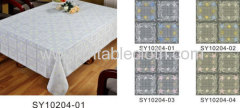 PVC Printing Lace Tablecloth