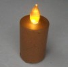 Pillar flameless candle light