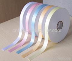 woven edge satin label tape