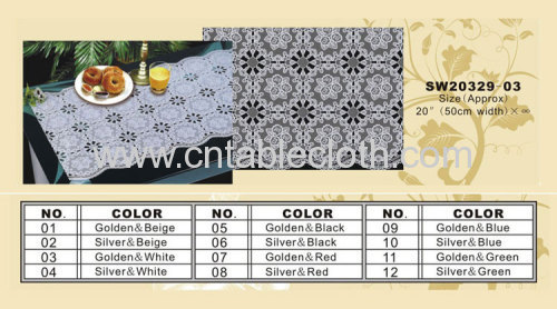 PVC Lace tablecloth