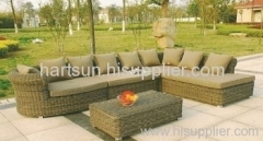 Patio sofa set rattan furniture