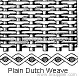 dutch weave filter cloth