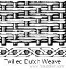 twill dutch weave filter cloth