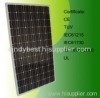 190 watt monocrystalline solar panel (SNM-M190) with tuv iec iso