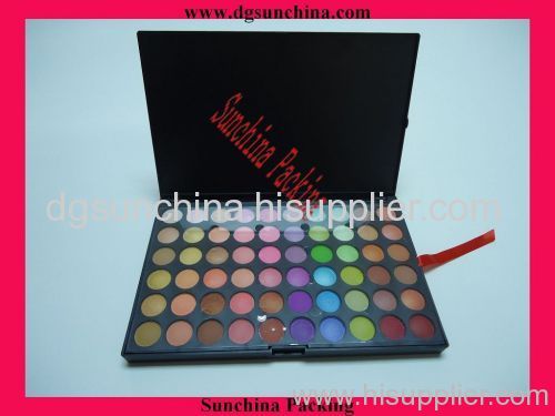 2011 exclusive plastic make up palette for cosmetic packing
