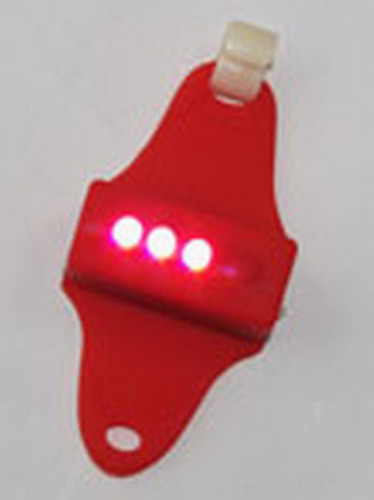 3 LED bicycle rear light