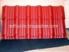 Color corrugated sheet