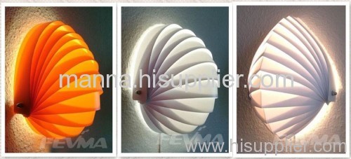shell wall lamp