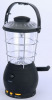 5 LED crank camping lantern with radio-FM/AM radio