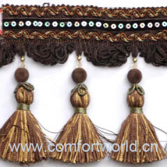Fashion Lace with hanging beads