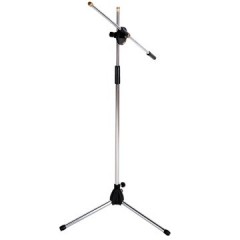 Modern Design Silver Steel Microphone Stand