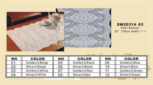 PVC Lace tablecloth