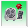 12&quot; Oscillating Rechargeable Box Fan with LED Lights