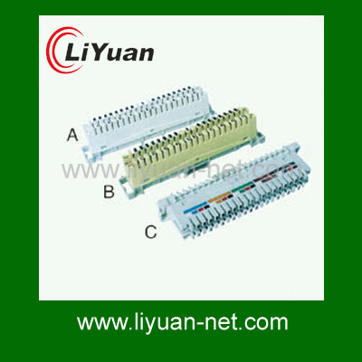 10 pair disconnection or connection module