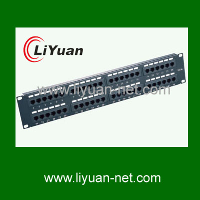 48 port UTP CAT 5E PATCH PANEL