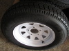 KINGS TIRE 175/80D13 Hi-speed Trailer wheel