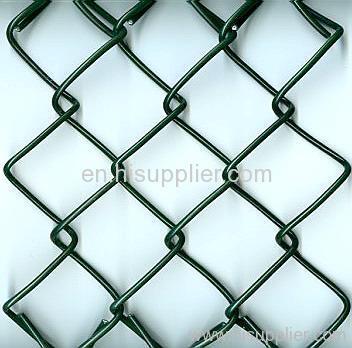 galvanized chain link fence