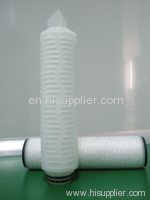Pleated Hydrophobic PTFE membrane Filter Cartridges