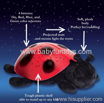 Twilight Ladybug Night Light Star