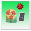 10&quot; Rechargeable solar Desk Fan W/Lights