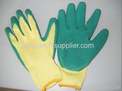 Latex garden gloves LA5010B