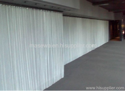 staniless steel coil drapery 