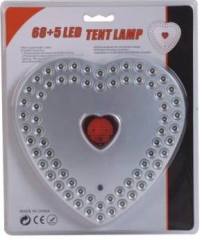 68+5 LED camping light