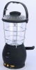 5 LED crank camping lantern with radio