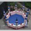 round special design inflatable bouncy castle